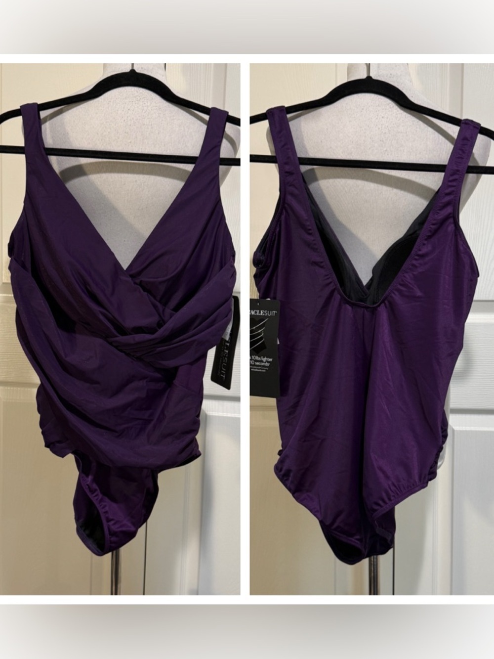 NWT! Miraclesuit Crossover one piece